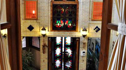 نمای هتل سنتی طلوع خورشید اصفهان نمای هتل سنتی طلوع خورشید اصفهان